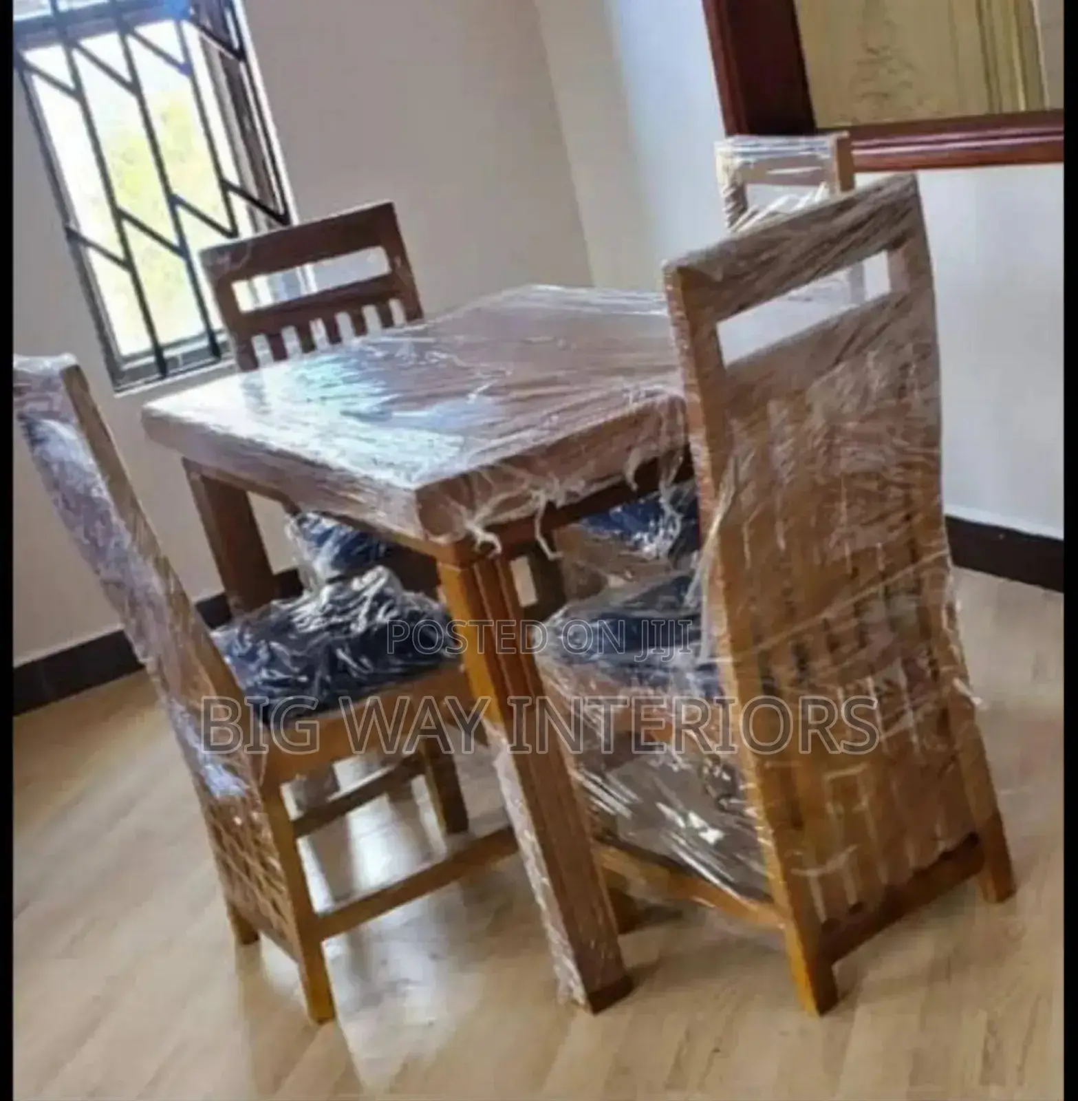 Coffee Brown 4 Seater Dinning Set