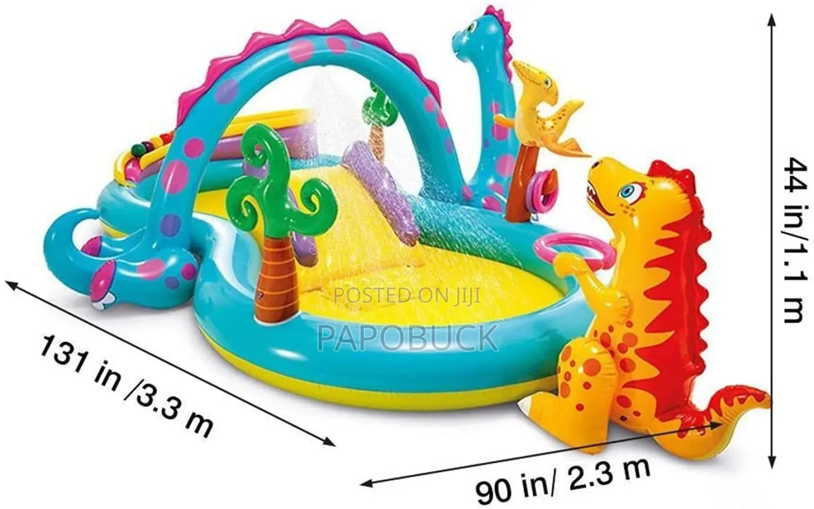 Inflatable Slide Swimming Pool
