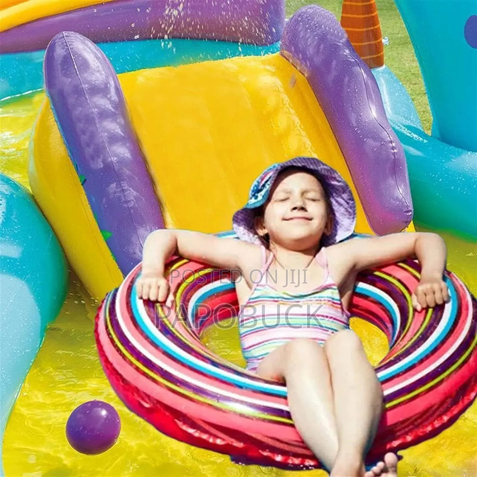 Inflatable Slide Swimming Pool