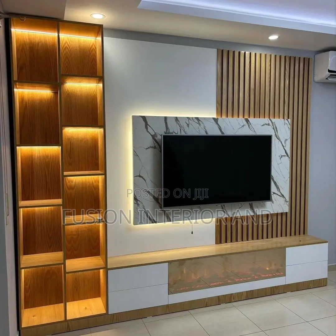 Wall Pannel Tv Unite