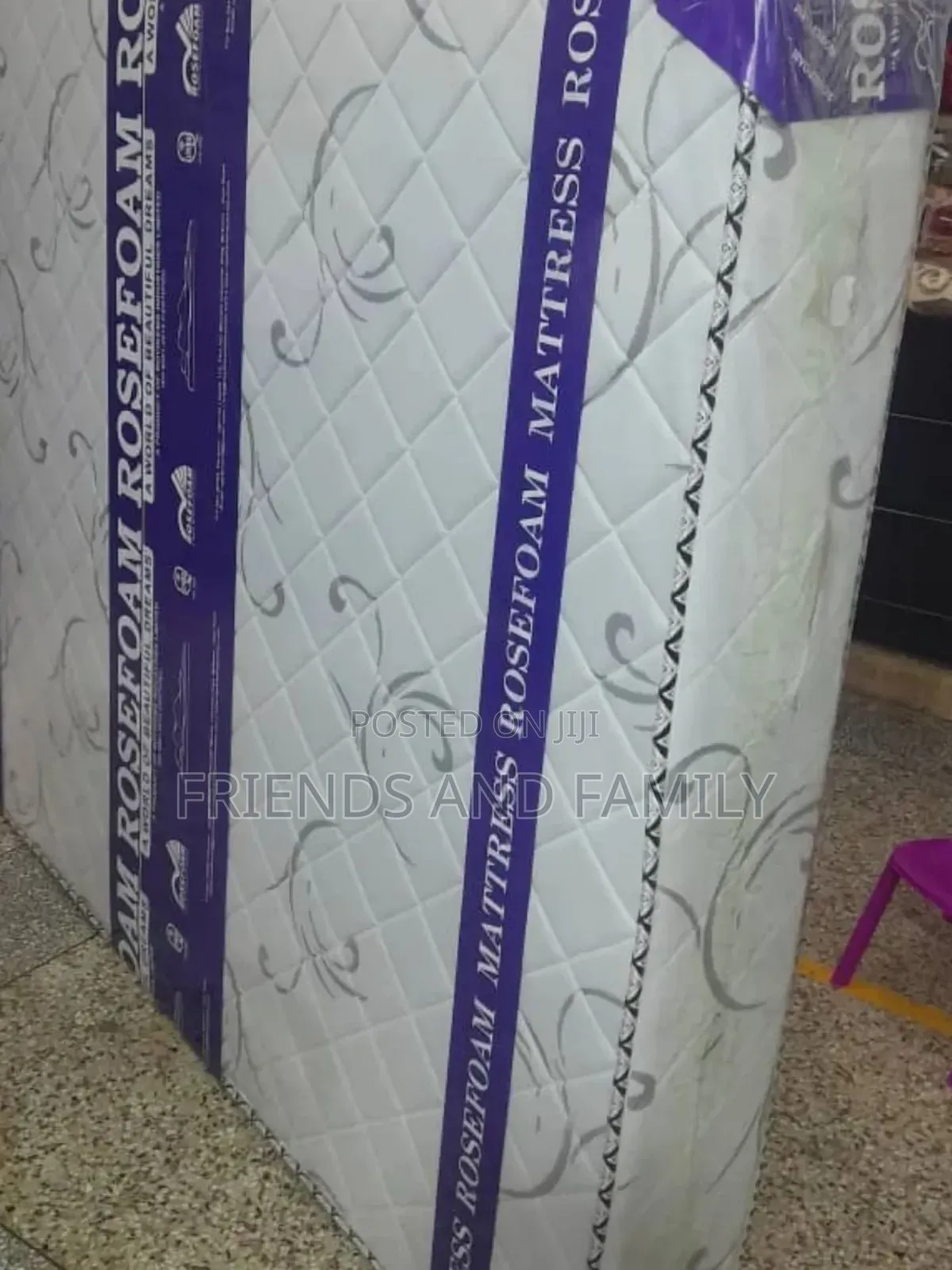 Rose Foam Smart Mattress 6*6*6.Incheas