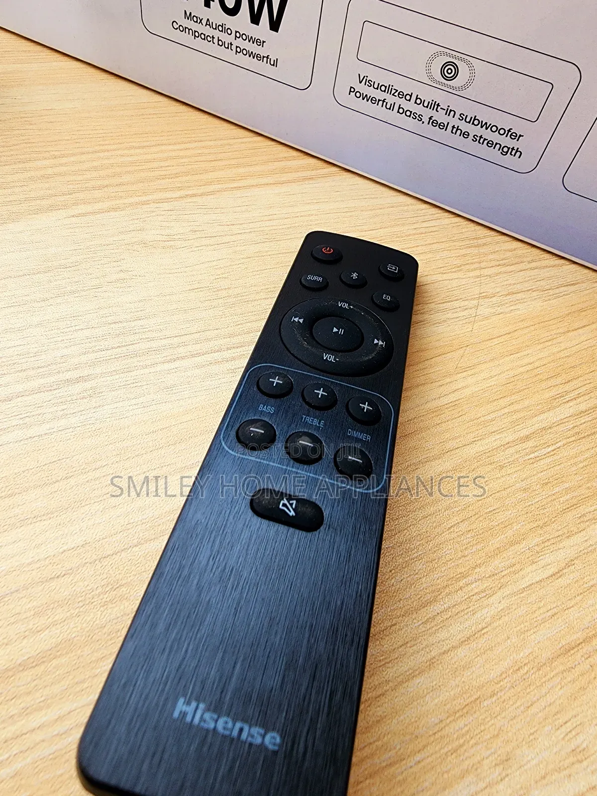 Hisense Soundbar 240watts