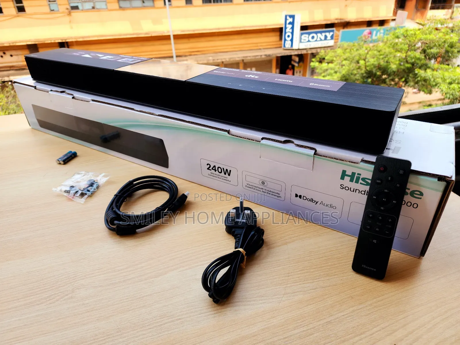 HS2000 Soundbar 240watts 2.1channel