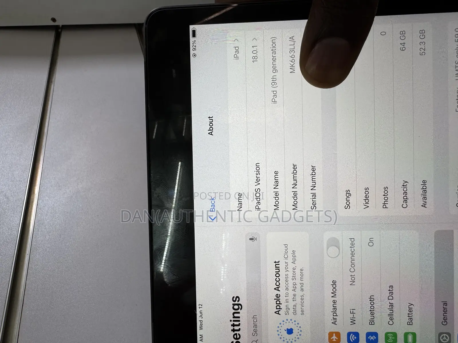 Apple iPad 10.2 (2021) 64 GB Gray