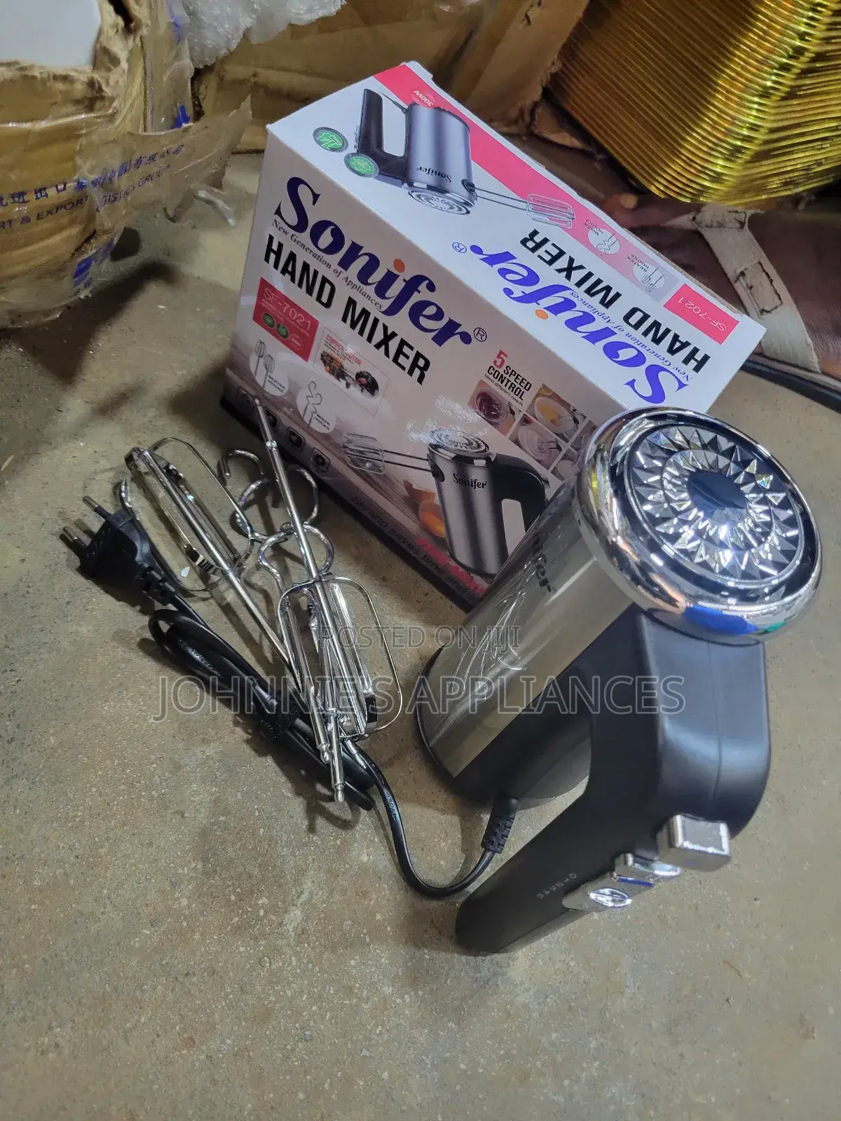 Sonifer Electric Hand Mixer Sf-7021