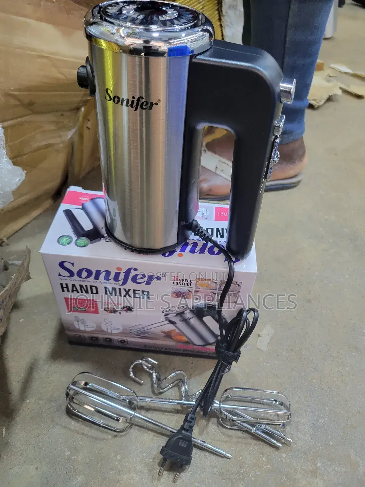 Sonifer Electric Hand Mixer Sf-7021