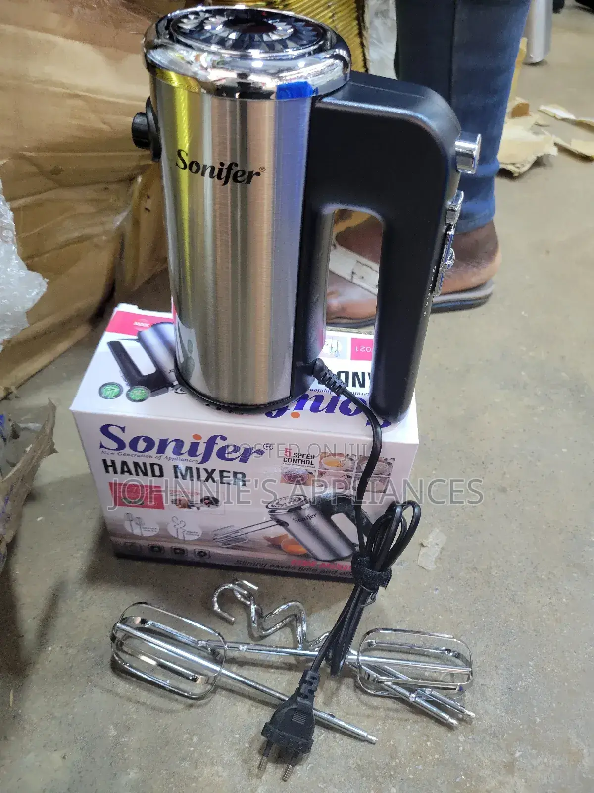 Sonifer Electric Hand Mixer Sf-7021