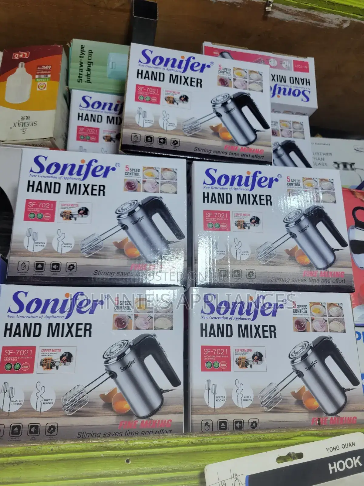 Sonifer Electric Hand Mixer Sf-7021