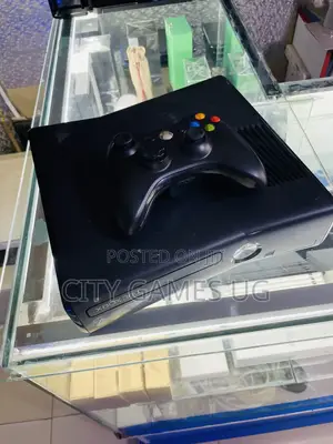 Xbox 360- With 2 Controllers and 10games