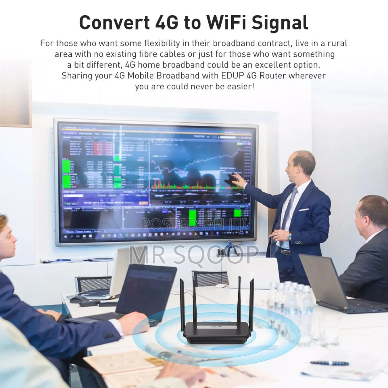 EDUP 4G LTE Sim Wifi Router All Networks