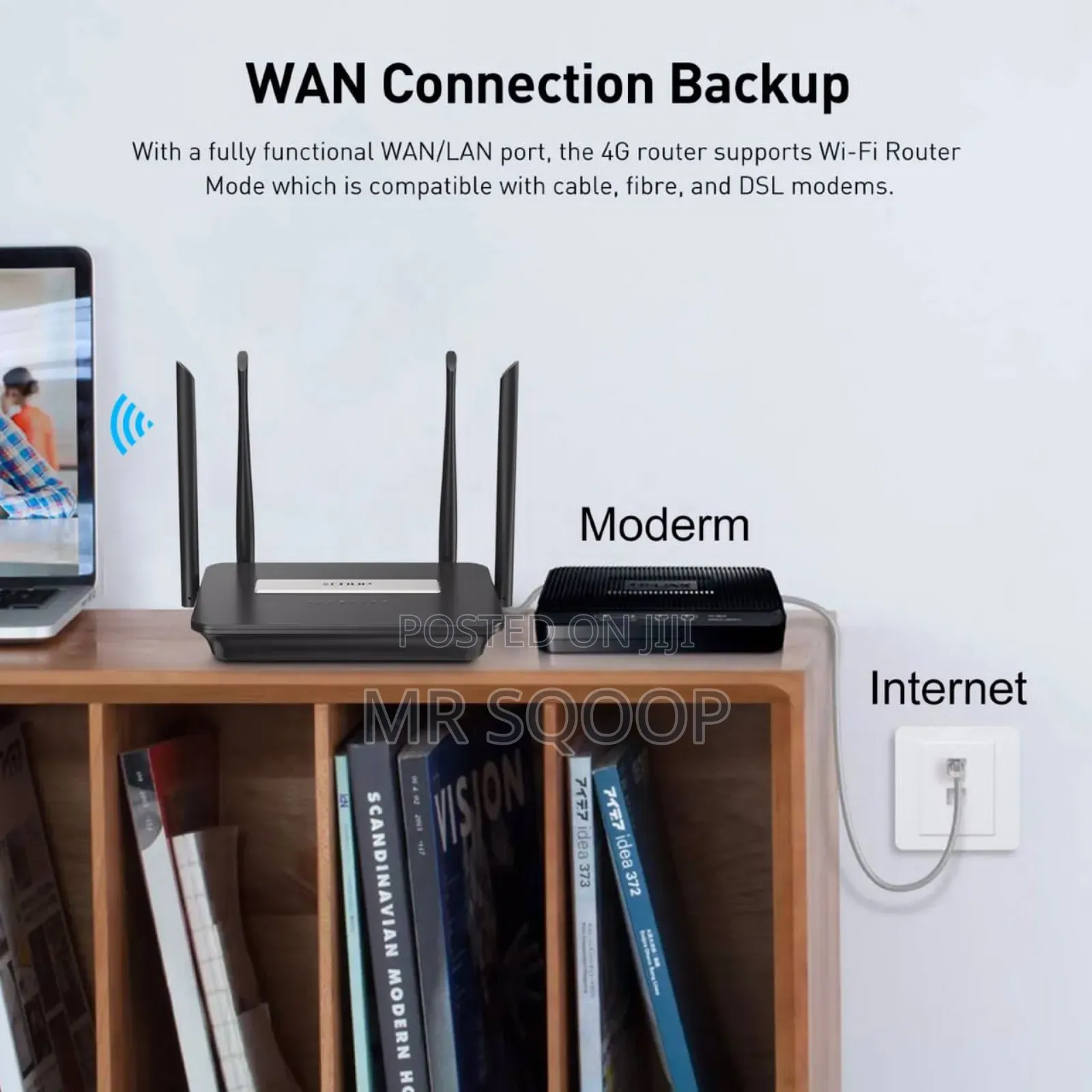 EDUP 4G LTE Sim Wifi Router All Networks