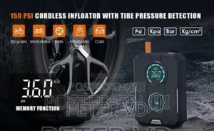 6 In 1car Jump Starter Power Battery Charger Tire Lnflator