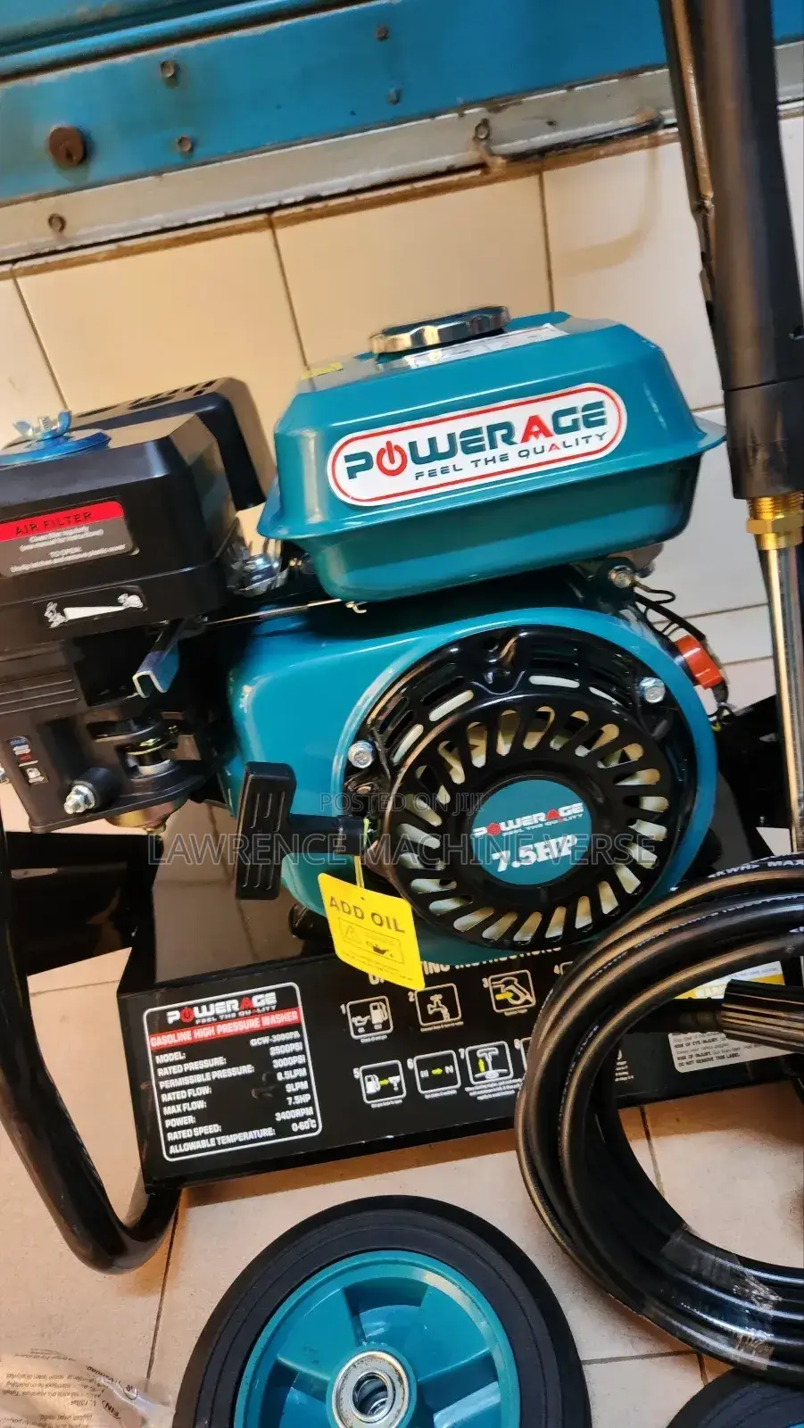 Gasoline Pressure Washer 3000PSI