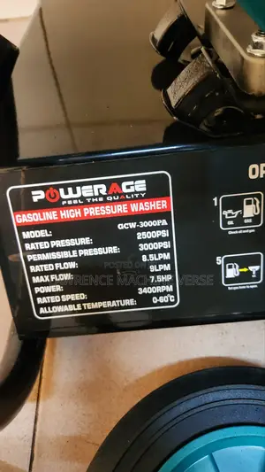 Gasoline Pressure Washer 3000PSI