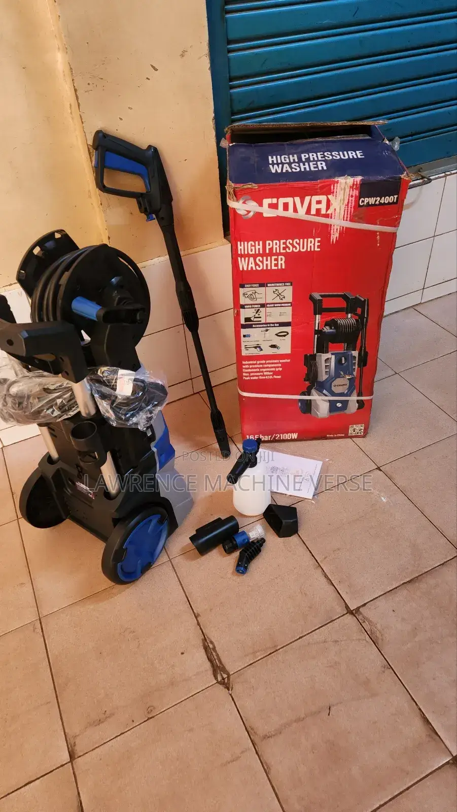 Electric Pressure Washer 160bar 2100w