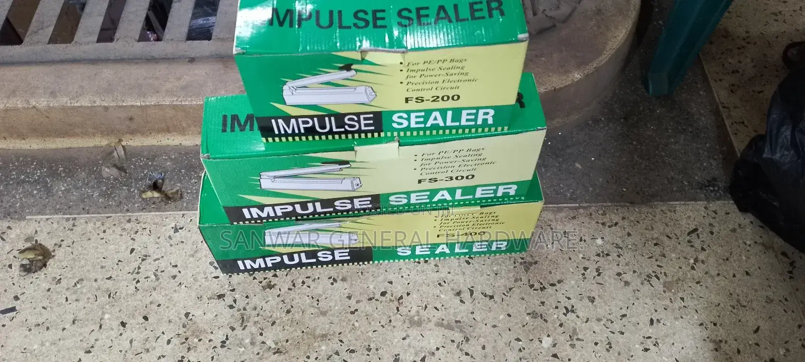 300MM, Impulse Sealers.(150mm,200mm,300mm,400m)