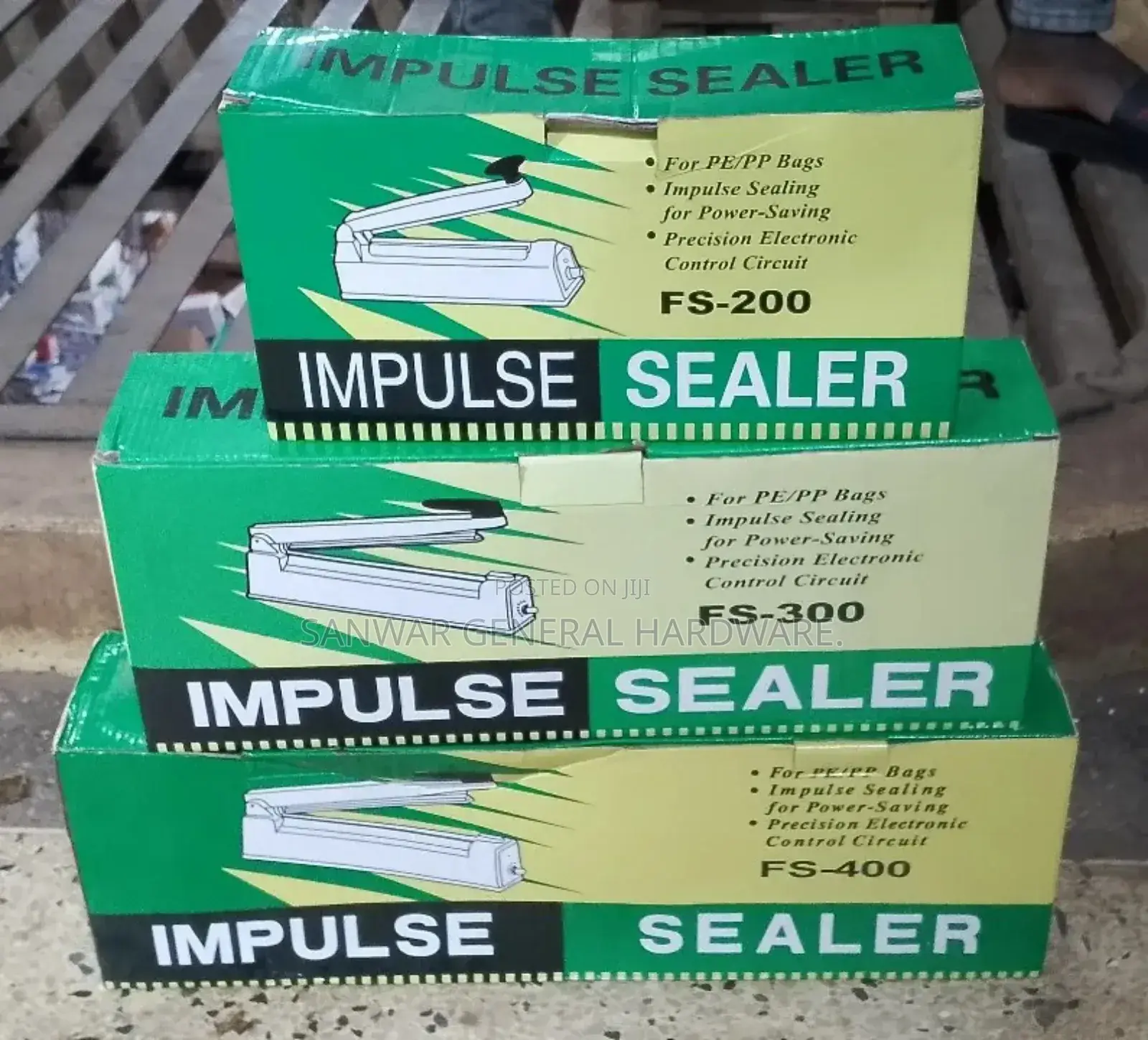 300MM, Impulse Sealers.(150mm,200mm,300mm,400m)