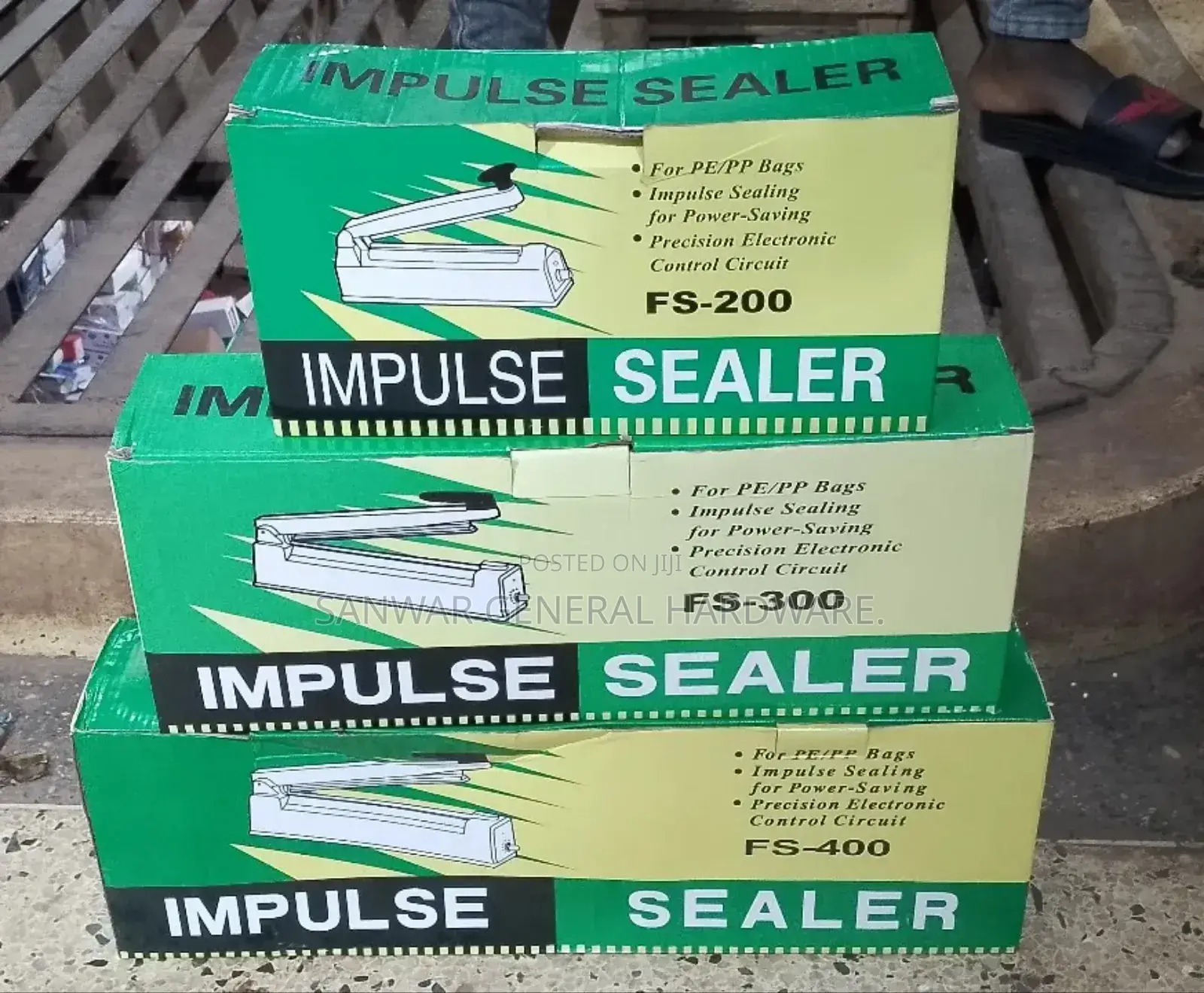 300MM, Impulse Sealers.(150mm,200mm,300mm,400m)