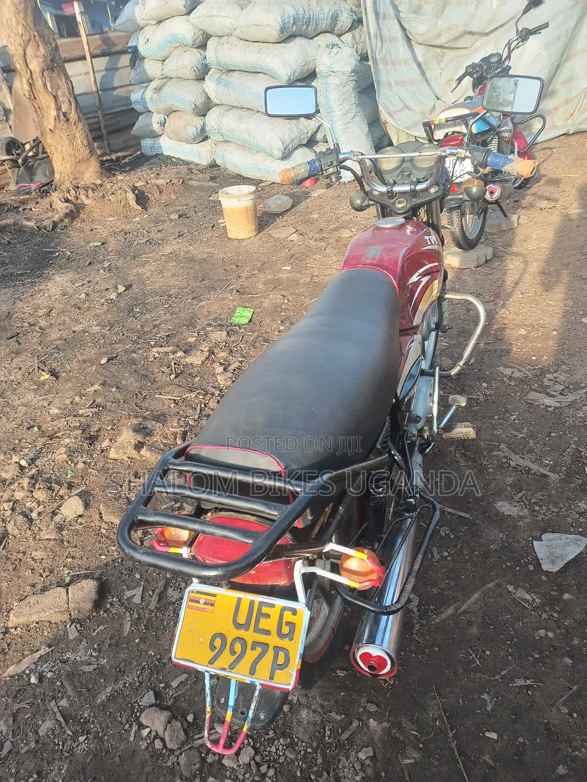 TVS XL 100 2019 Red