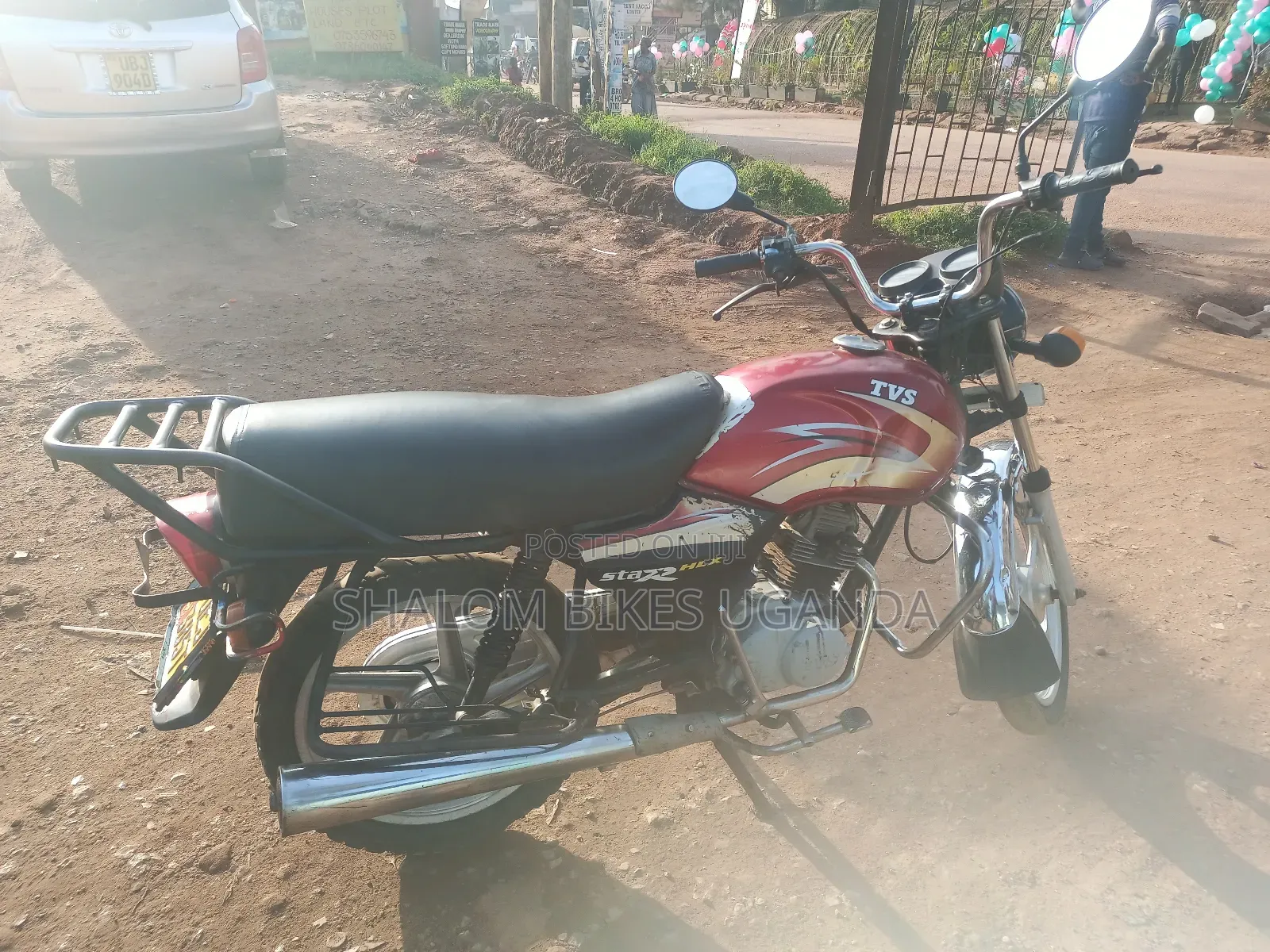 TVS XL 100 2017 Red