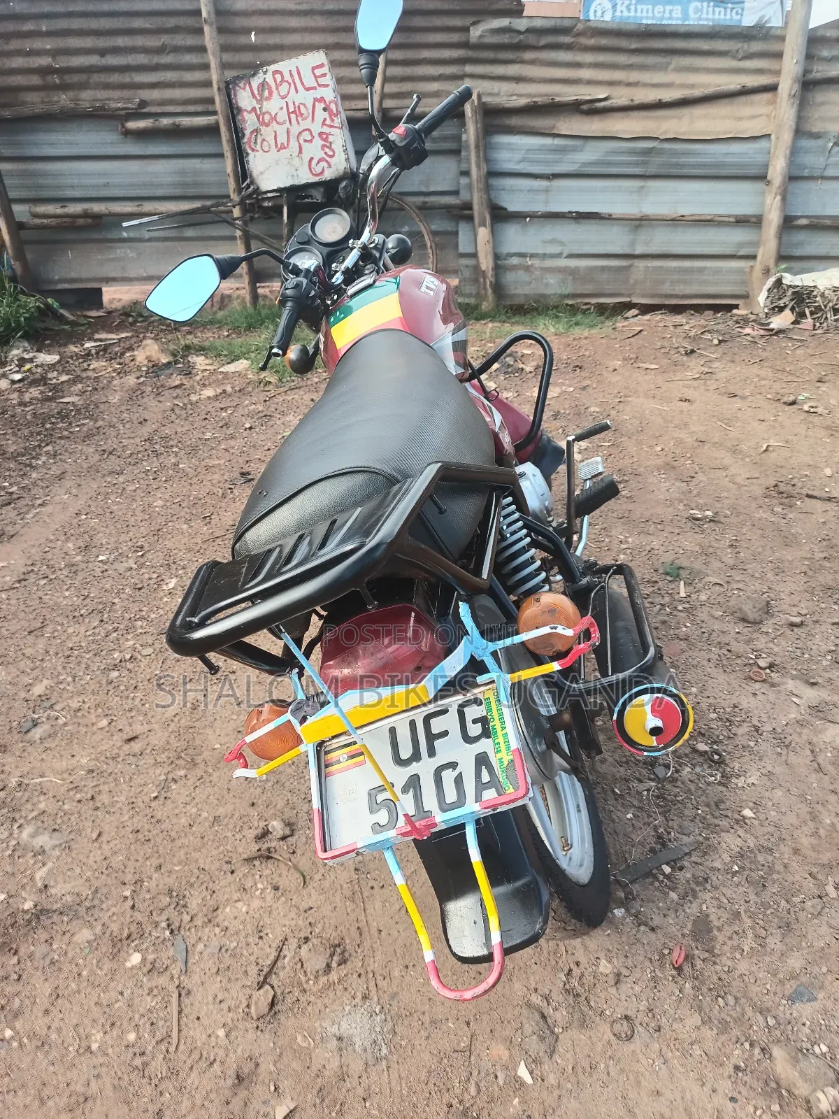 TVS HLX 125 2022 Red
