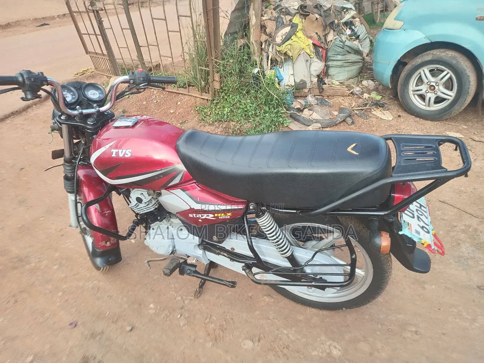 TVS HLX 125 2022 Red