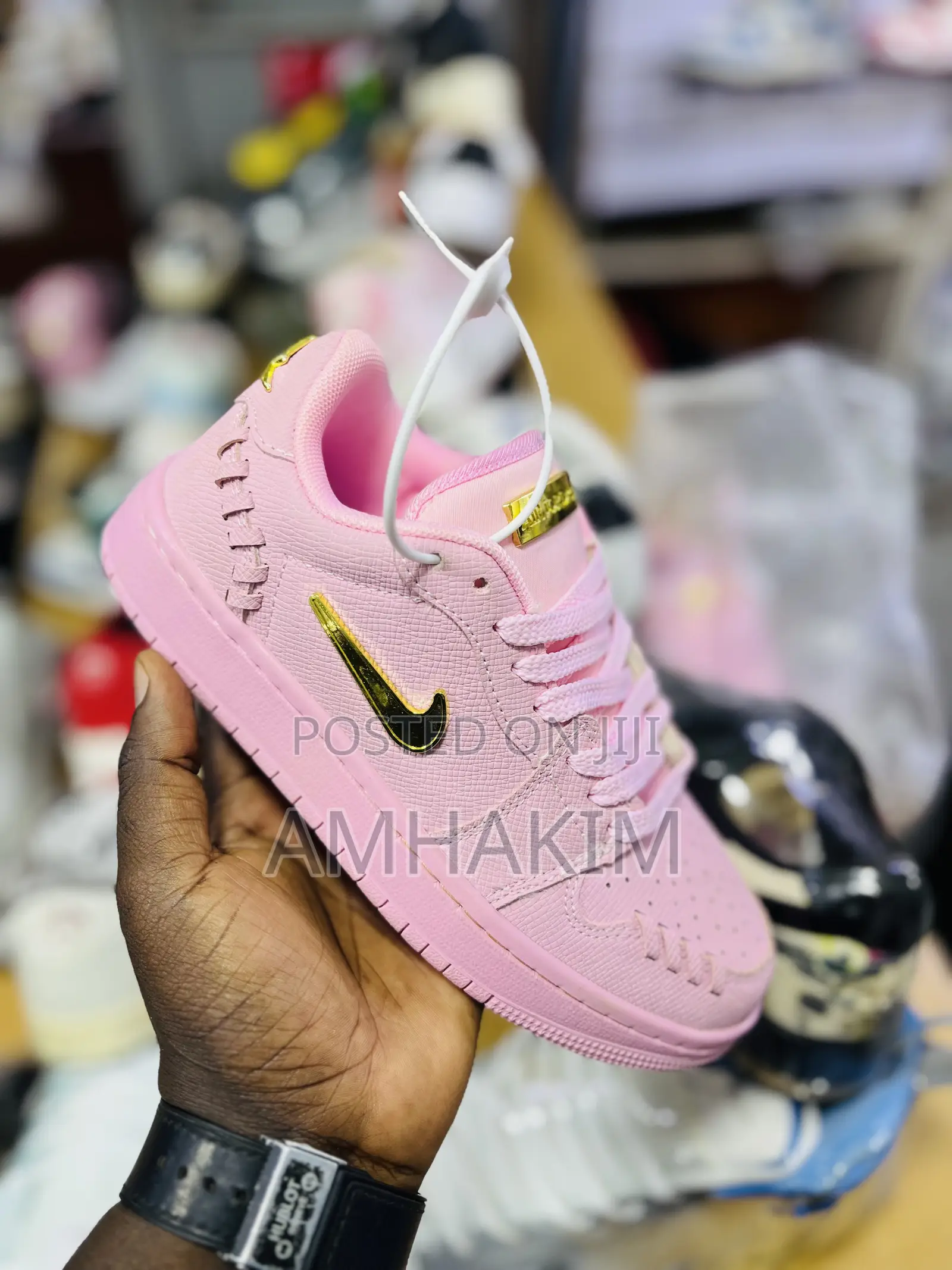 New Women's Nike Air Jordan 1 Low Pink in Stock