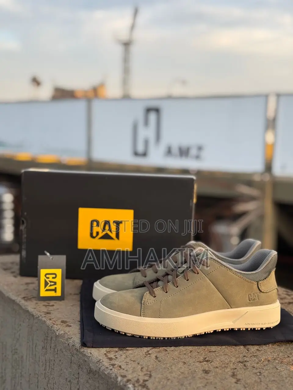Super Men's Leather Caterpillar Sneakers in Stock