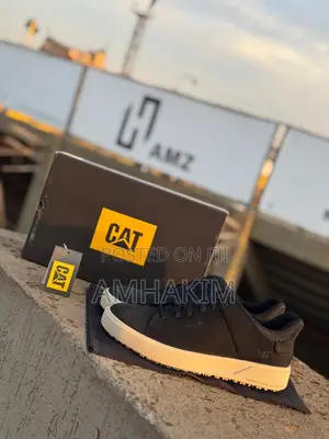 Super Men's Leather Caterpillar Sneakers in Stock