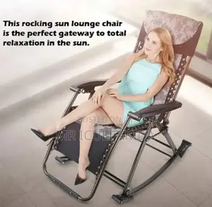 200kg Metallic Lounger Folding Inclining Zero Gravity Chair