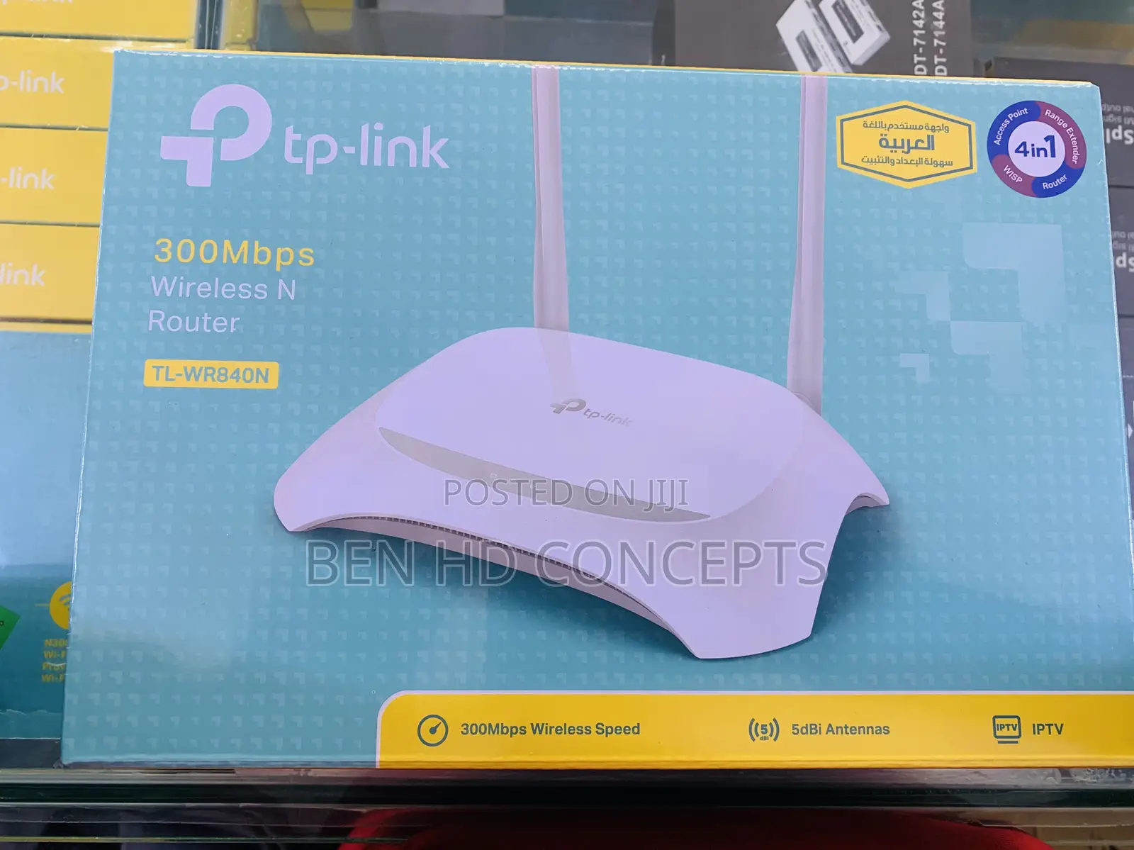 Tp-Link Wireless Router TL-WR840N 300mbps