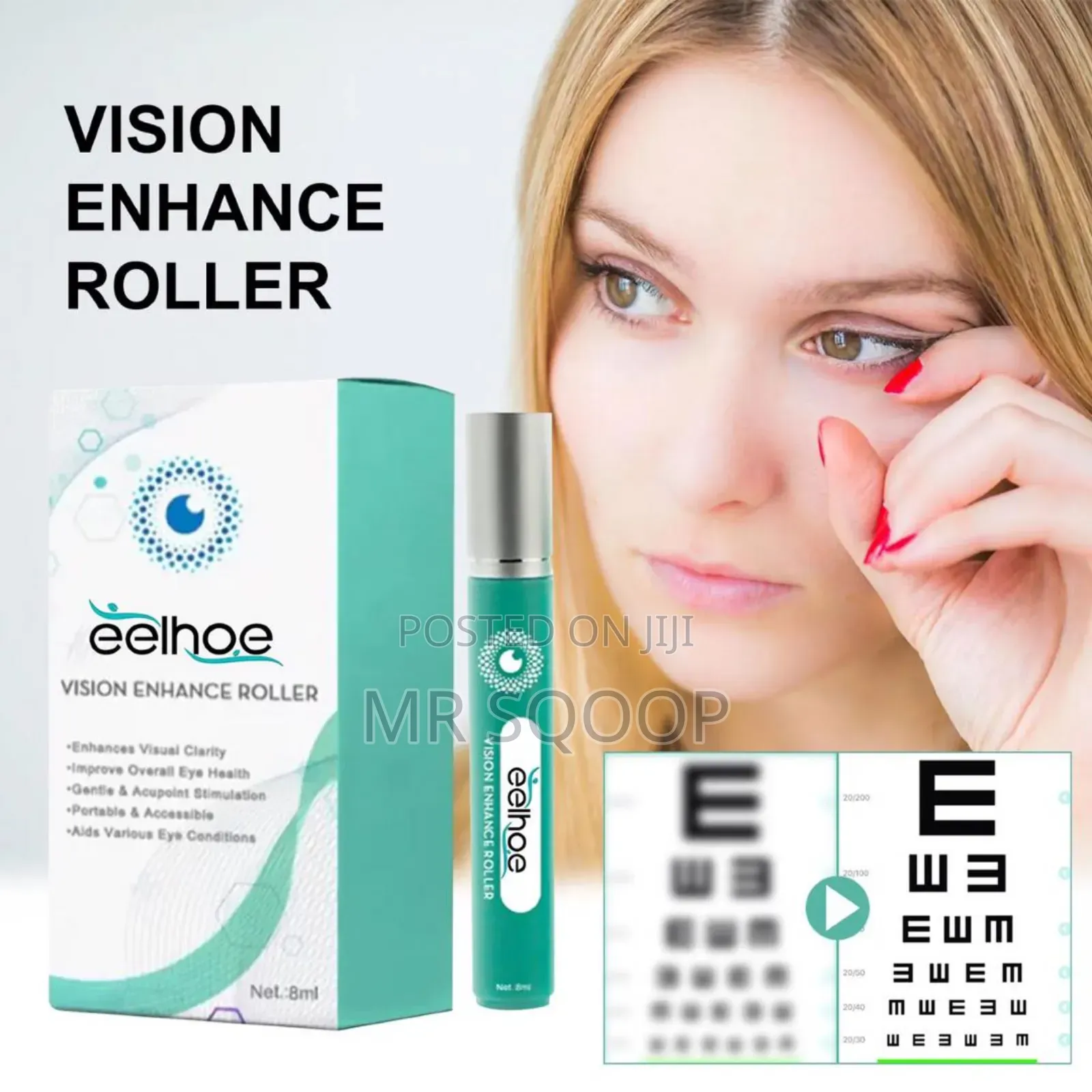 Eelhoe Vision Enhancer Roller Improve Eyesight Vision