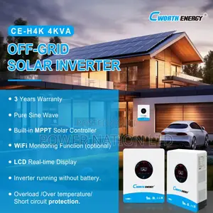 4kva/4000w Cworth Hybrid Smart Inverter