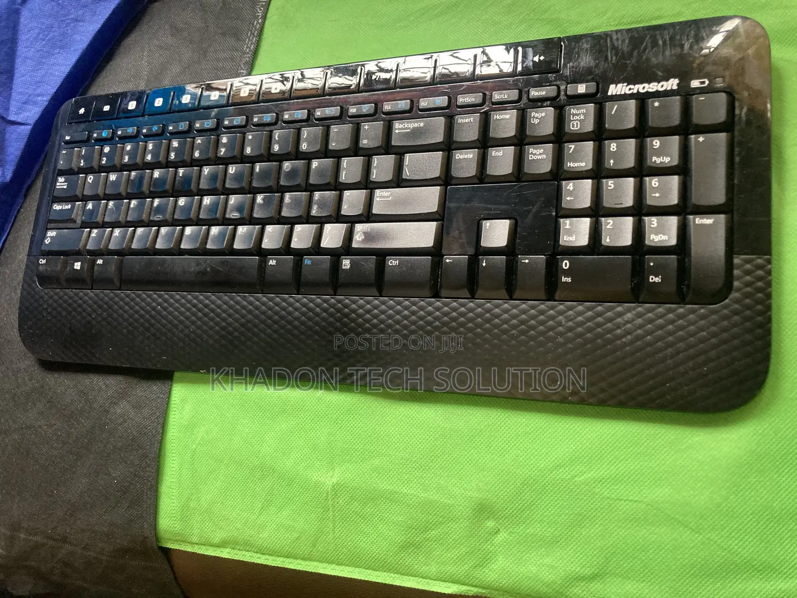 The Microsoft Team Wireless Keyboard