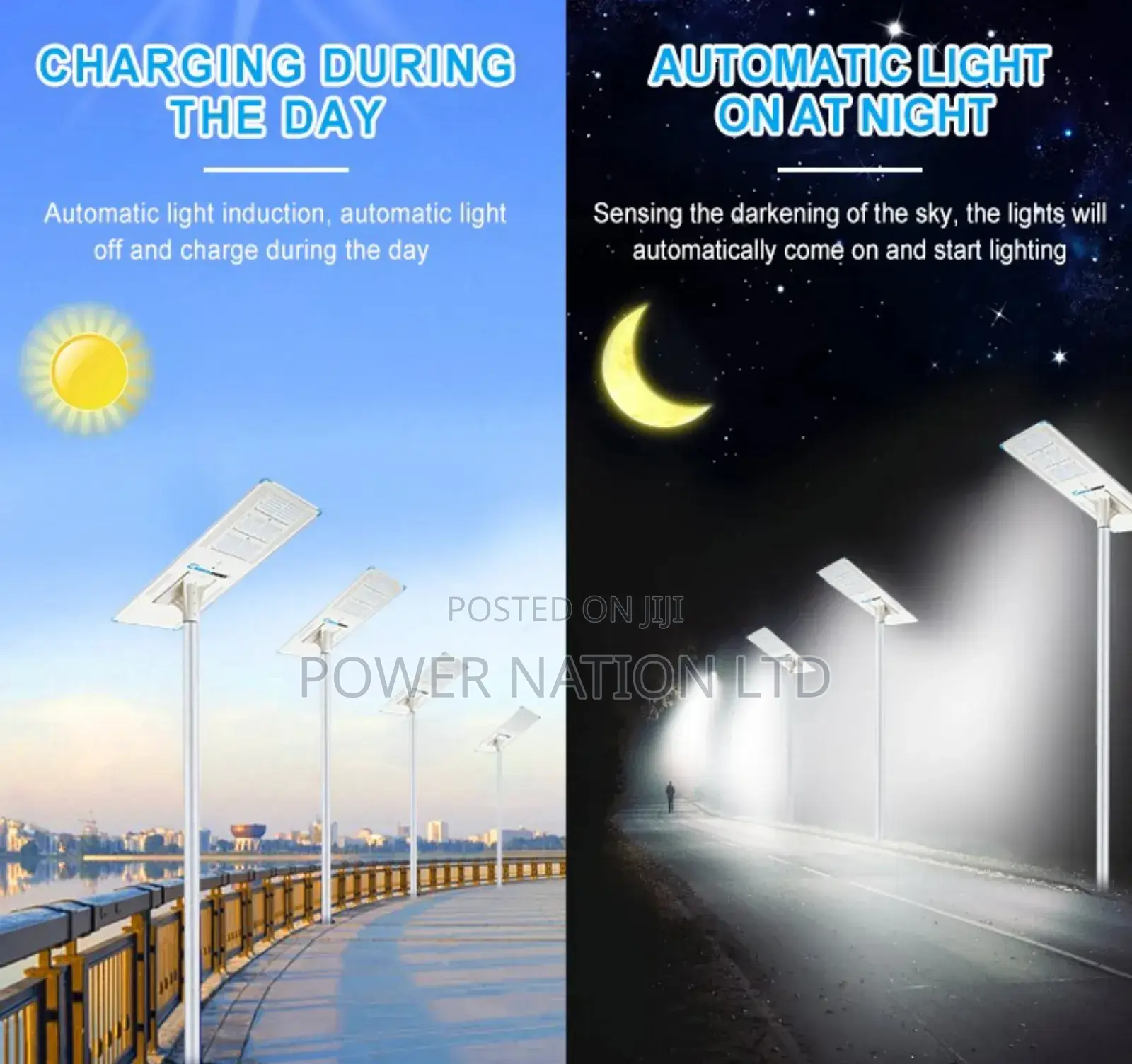 100w Cworth All In One Integrated Solar Street Light