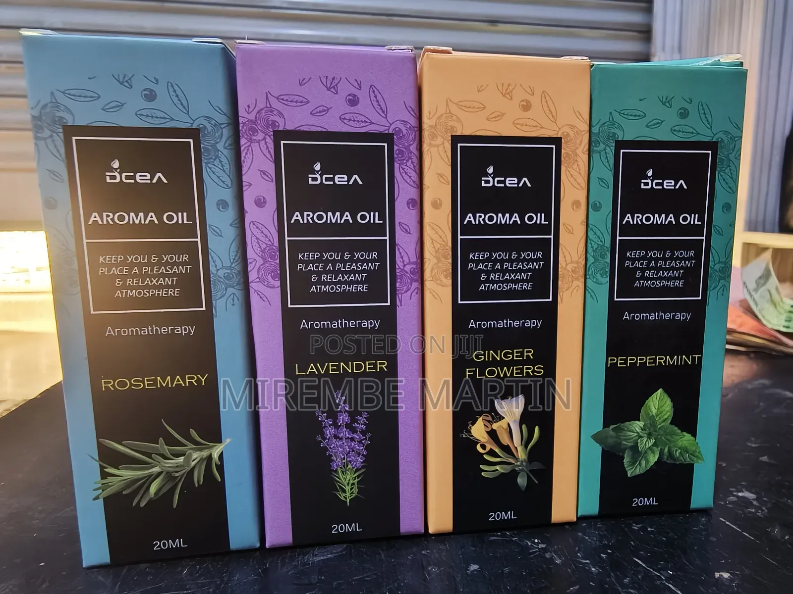 Four PCS Aromatherapy Oil Set