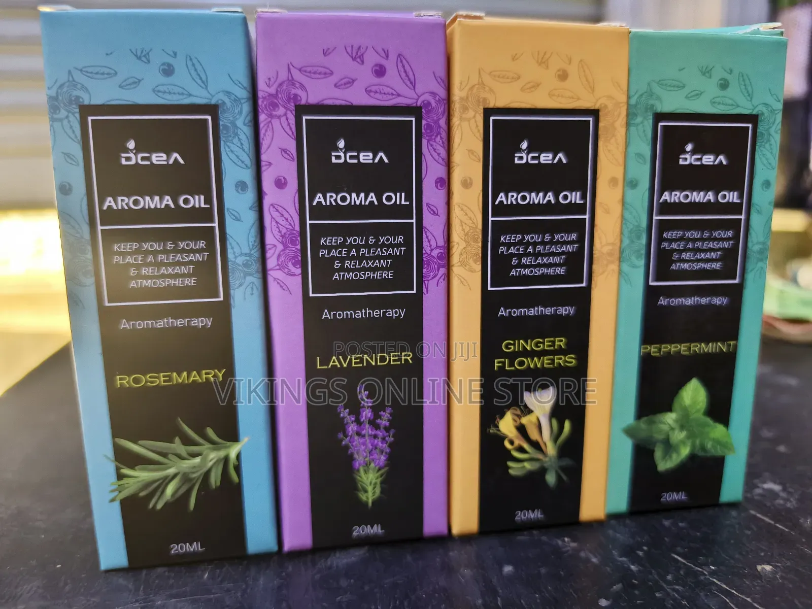 20mls 4 Pieces Essential Aromatherapy Oil Set