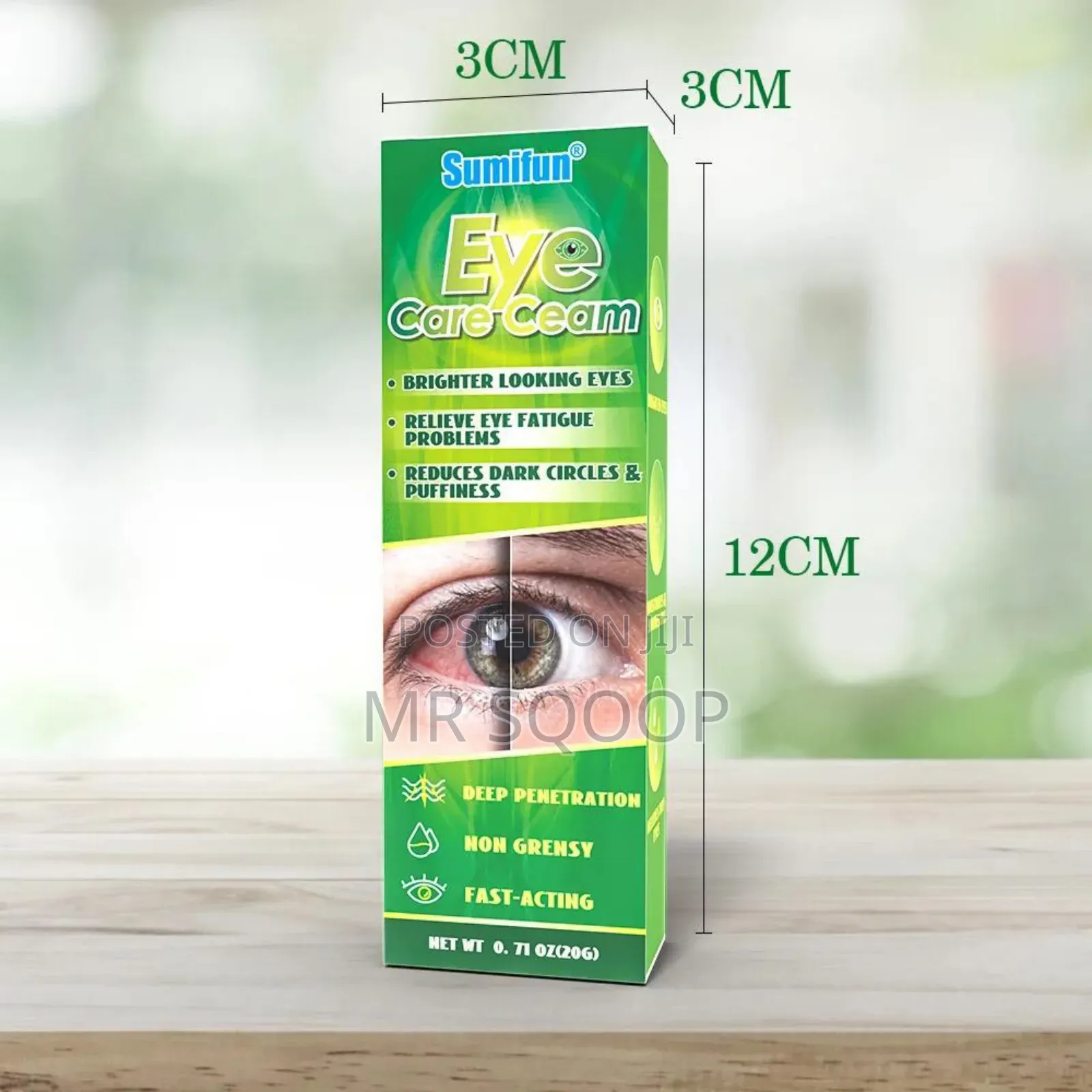 Eye Care Cream Relieve Red Eyes Blurred Dry Eyes Whitening