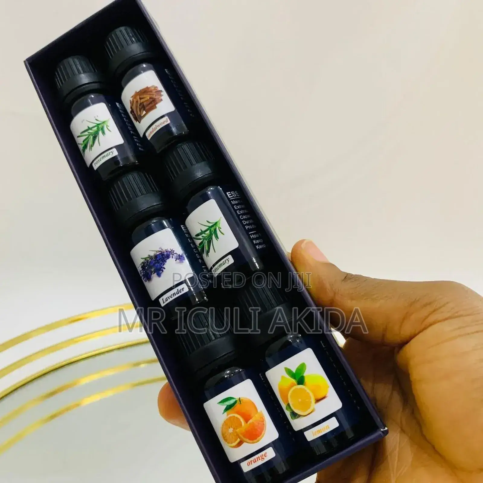 6bottles Aroma Diffuser Humidifier Essential Oils