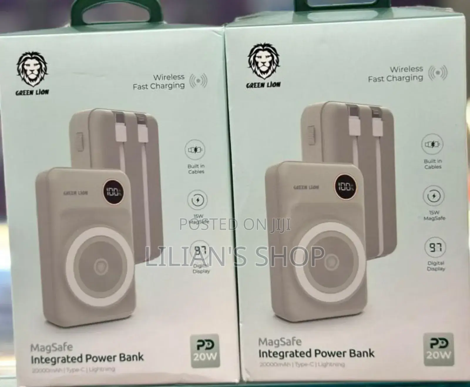 Green Lion Integrated Power Bank