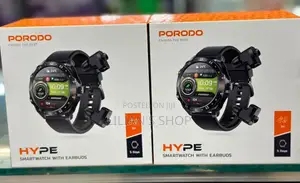 PORODO Hype Smart Watch With Earbuds