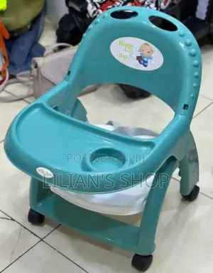 Baby Feeding Chair With Wheels 3 in 1