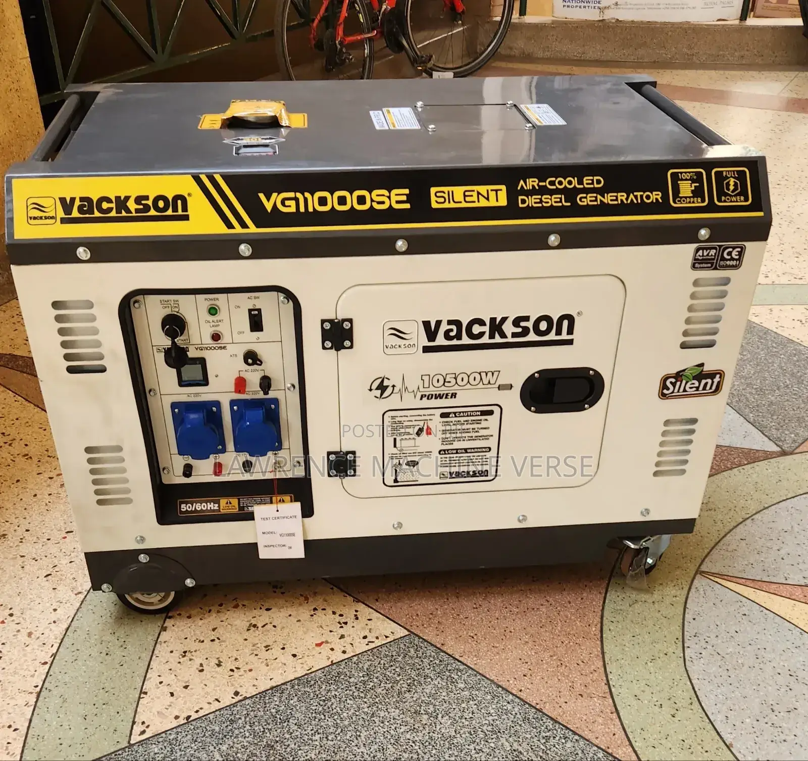 Diesel Generator 10kva/10.5kva Super Silent