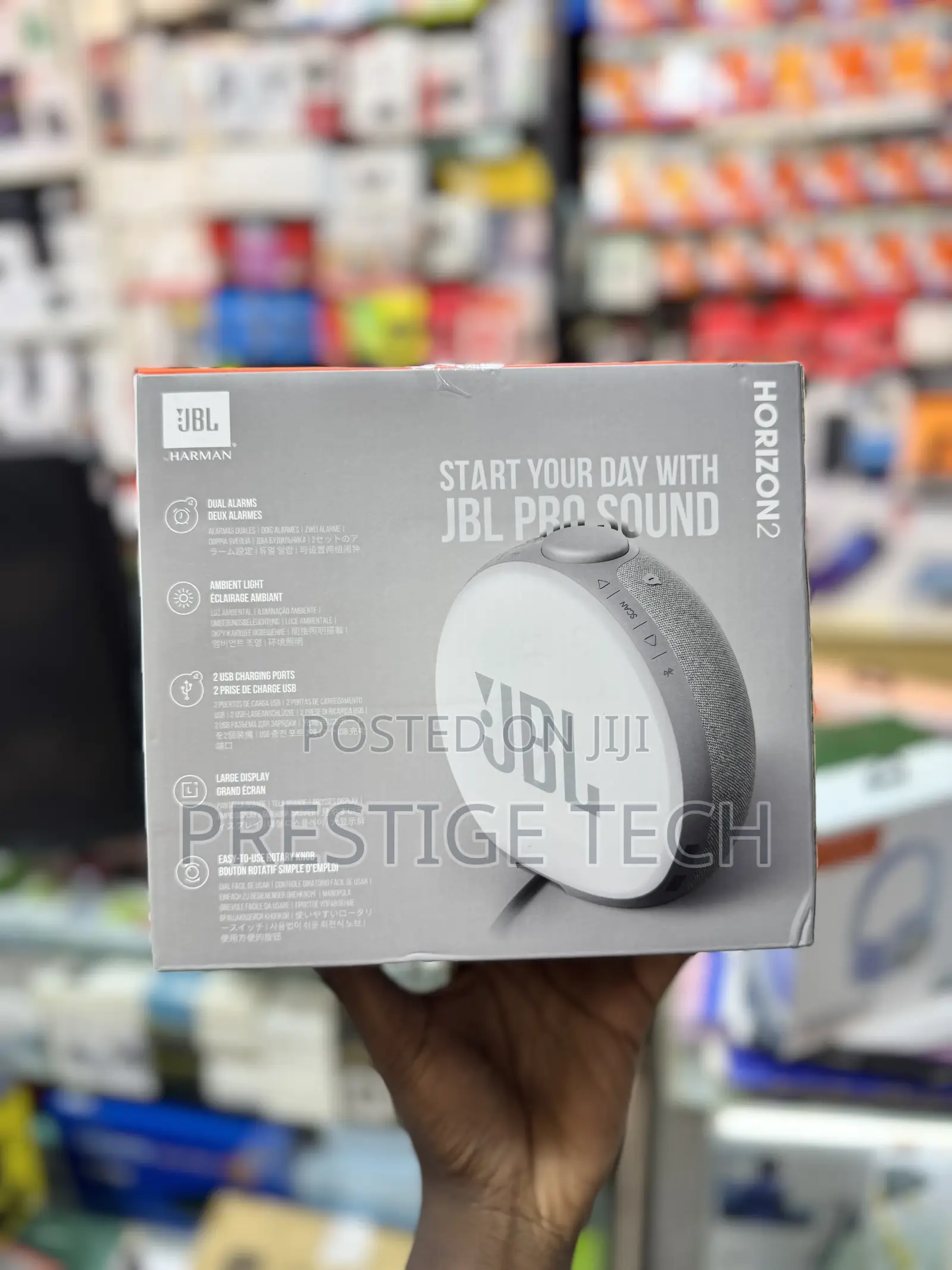 JBL Horizon 2 Bluetooth Speaker With FM and Ambient Light