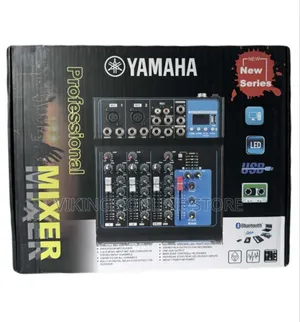 4 Channel Yamaha F4 Mixer Bt USB Mic 3 Eq Effect