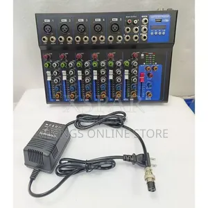 F7 7-Channel Professional Audio Mixer Mixing Console