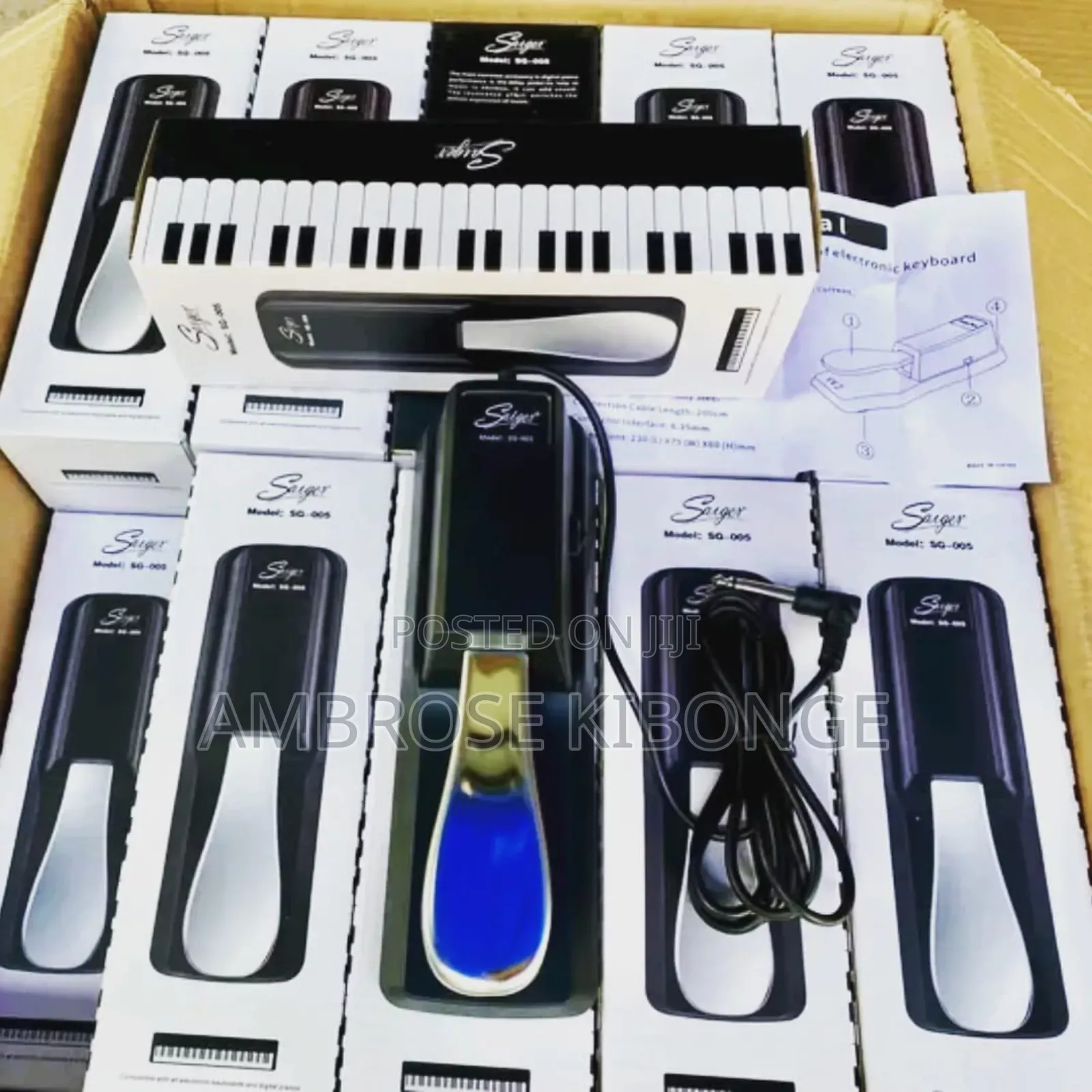 YAMAHA Sustain Universal Foot Piano Keyboard Sustain Pedal.