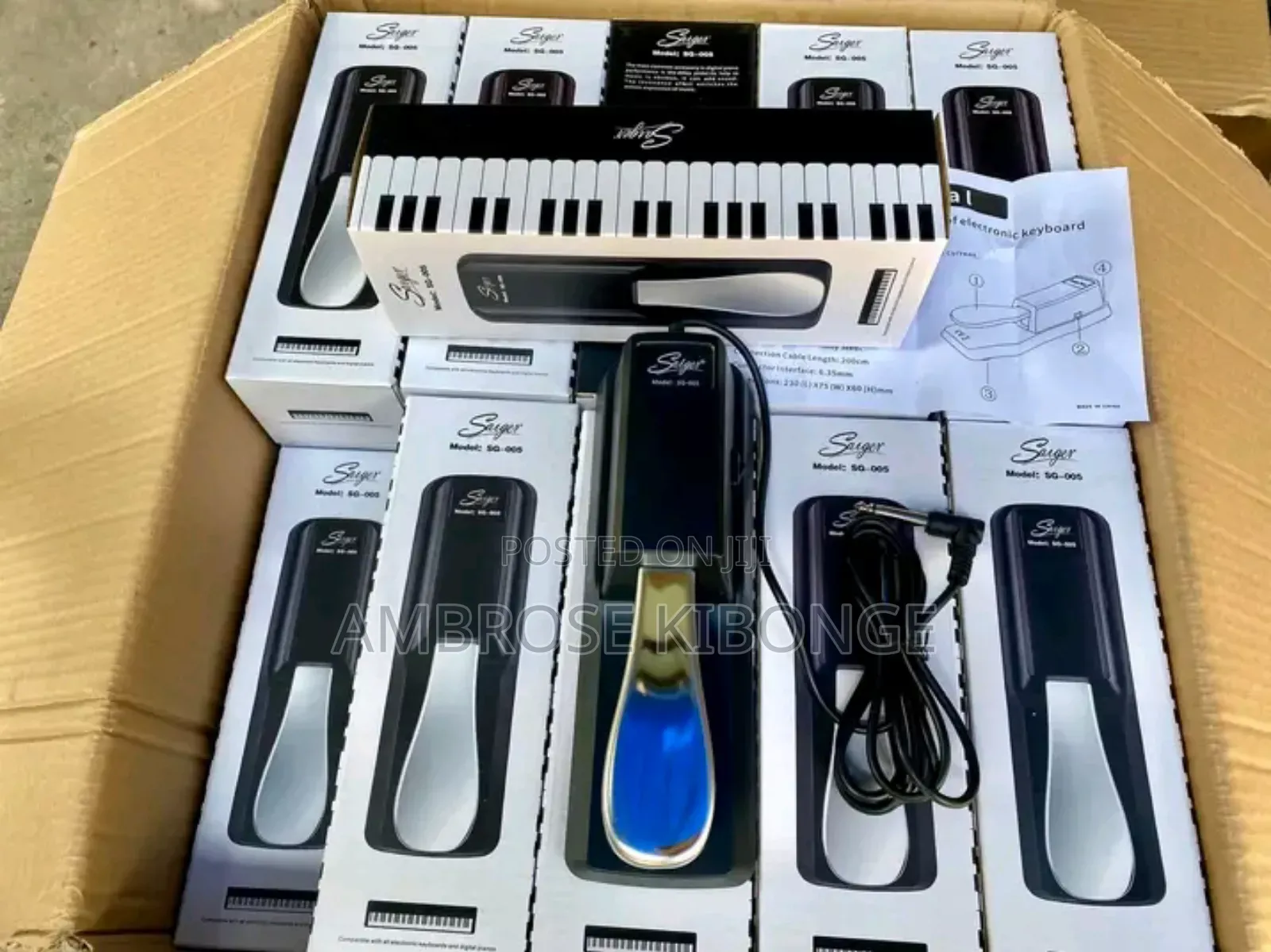 YAMAHA Sustain Universal Foot Piano Keyboard Sustain Pedal.