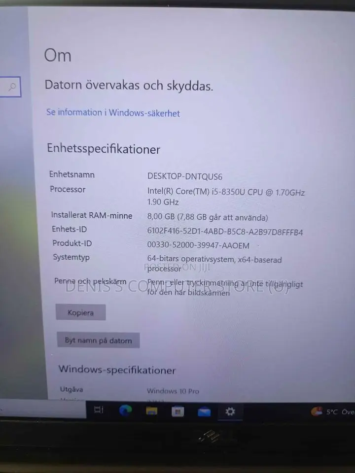 Laptop Dell Latitude 7490 12GB Intel Core I5 SSD 256GB