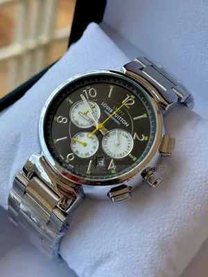 Louis Vuitton Silver Classic Watch